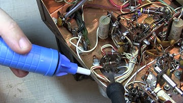 #212: Re-capping the Drake 2B Receiver - electrolytic replacement only