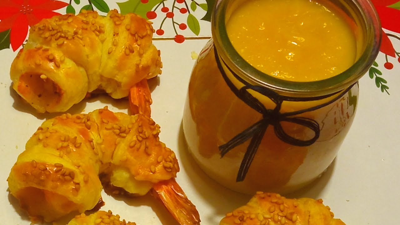 ✨ Salsa de Mango y Langostinos Crujientes✨