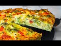 Je n'ai mis ni viande ni farine dans cette recette. Tarte spéciale au brocoli| Savoureux.tv