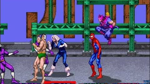 Spider-Man: The Video Game arcade 4 player Netplay 60fps