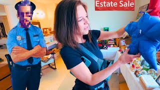 Tight Security at LUXURY Estate Sale... w/@thehomeschoolingpicker