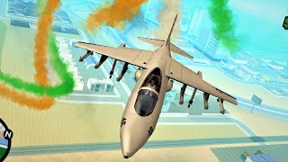 Gta San Andreas New Plane With Indian Flag Contrail Mod 2020