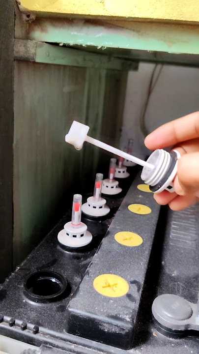 How to Put Distilled Water in Batteries ?