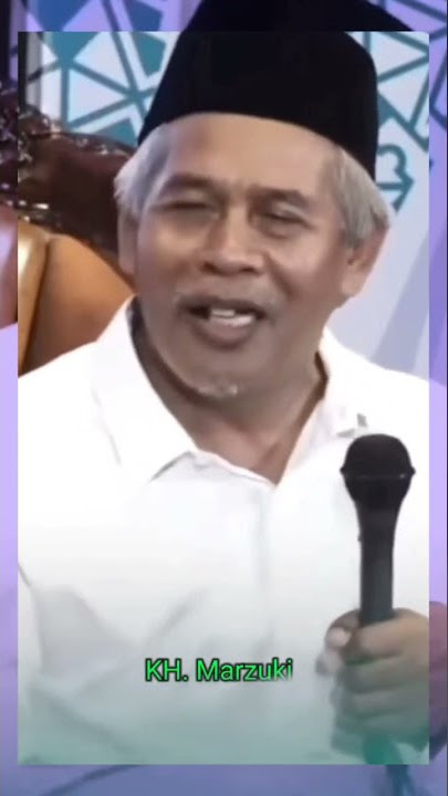 IKHLASLAH DALAM SEGALA SESUATU YANG KAMU KERJAKAN || KH. MARZUQI #khmarzuqimustamar #ngaji #shorts