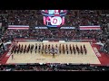 Athletic Band Perform Script on Court, Ohio State MBB vs. Indiana, Feb. 22, 2022