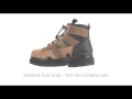 Chota STL Plus Wading Fly Fishing Boots w/ Felt Sole & Cleat Bases