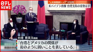 【バイデン政権】台湾･蔡英文総統と会談  台湾支持の姿勢示す