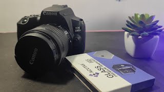 Canon 200D Mark ii Screen Guard Unboxing | Canon 200D Mark ii  Accessories