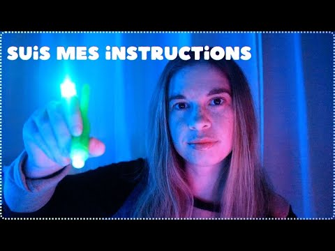 ASMR - SUIS MES INSTRUCTIONS pour dormir !