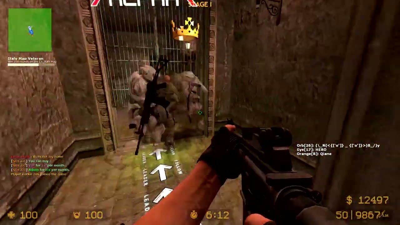 Counter Strike Source Zombie Escape Run away 1080P
