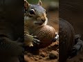 SQUİRREL FİNDS THE NUT OF ITS LİFE 😂🥜” OR “IT DESERVES THİS HAPPİNESS 🐿️💕”
