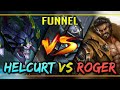 Helcurt countered Roger? funnel vs funnel