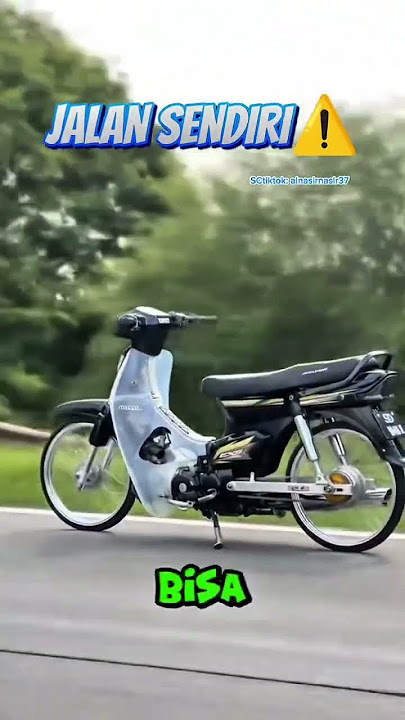 Beneran ga sih moto jalan sendiri? #modifikasi #otomotif #tipsandtricks #trik #tips #bengkel #shorts