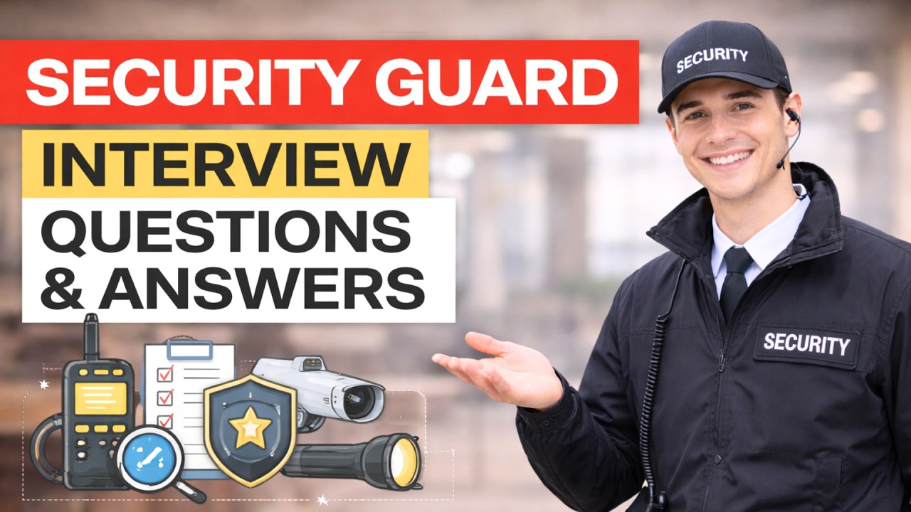 Top 22 Security Guard Interview Questions and Answers | Most Important ...