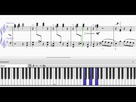 Capriccio in E Minor- 쉬운 저학년 연주곡, 콩쿨곡 추천-손가락번호 - 데니스 알렉산더