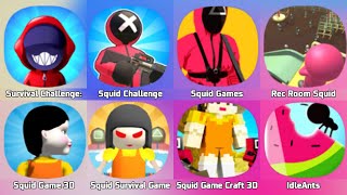 Squid Game Challenge Survival, All Squid Challenge, 456 Survival Challenge, Squid Candy Game screenshot 4