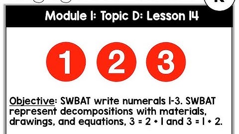 Engage NY: Kindergarten: Module 1: Lesson 14