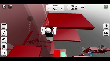 beating lvl 52(ROBLOX clocks hard difficulty chart obby)