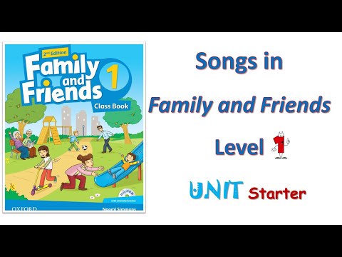 Songs in Family and friends Level 1 Unit Starter _ Hello
