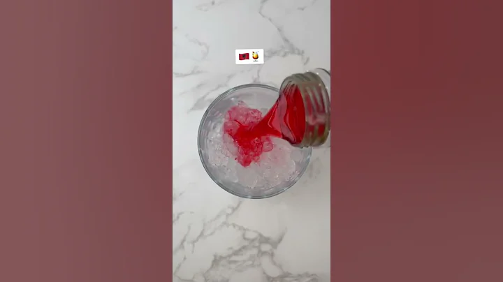 Albanian flag drink 🇦🇱🍹