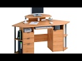 Wood Corner Computer Desk Hutch Wood Corner Computer Desk Hutch