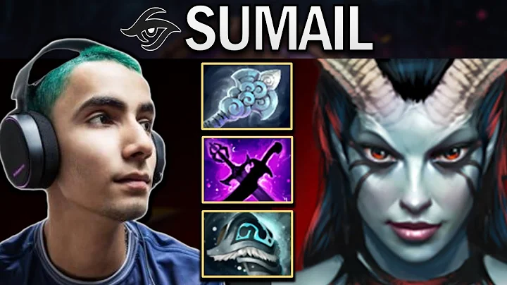 SECRET.SUMAIL QUEEN OF PAIN WITH WINDWALKER - DOTA 2 GAMEPLAY