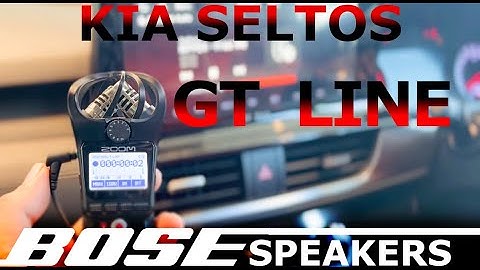 2022 KIA SELTOS TOP MODEL | BOSE SPEAKER TEST | USE HEADPHONES