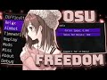 OSU CHEAT | FREEDOM UPDATE | TIMEWARP + RELAX | BEST FREE CHEAT OSU | UNDECTED 2023