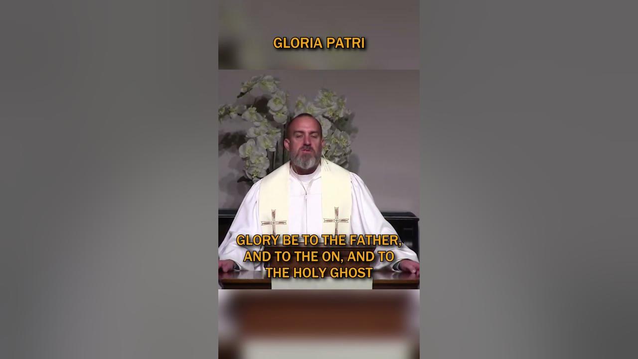 Gloria Patri 1/12/25 - Acapella