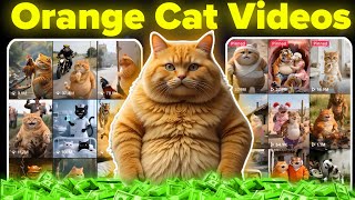 How to Make Orange Tabby Cat Videos | Funny Orange Cat Videos screenshot 2