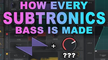 The SECRET to Subtronics
