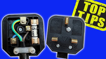How to wire a 3 Pin UK 13A Plug