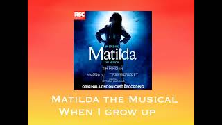 Matilda The Musical - When I grow up - Speed Up Resimi