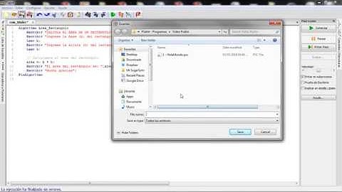 2 - Calcular el Área de un Rectángulo con PSeInt (Variable)