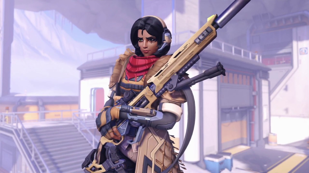 Sniper Ana Skin Demo Legendary Ps4 Youtube