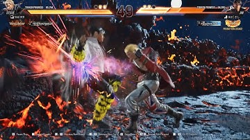 Tekken 8 - Steve vs Jin Ranked Set