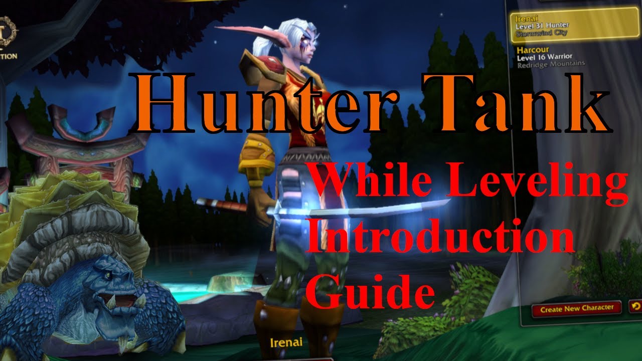 Why Hunter Tank While Leveling in WoW Classic