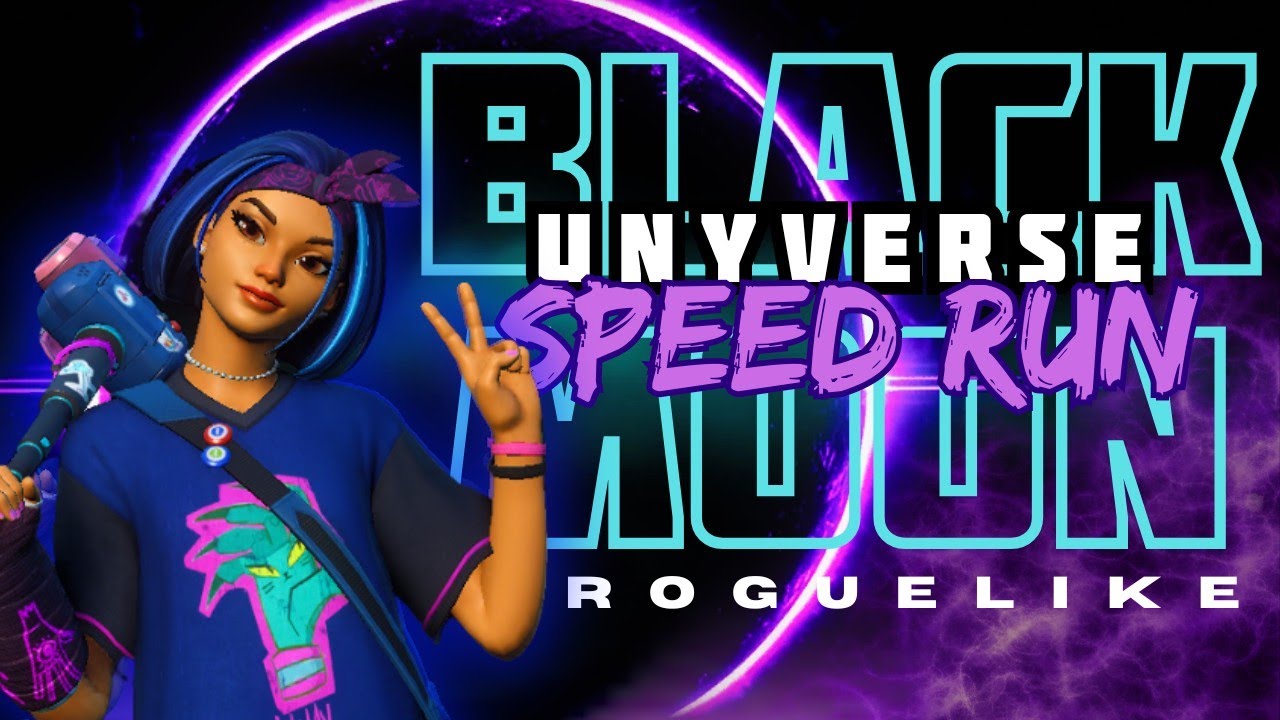 FORTNITE - Black Moon Escape [ROGUELIKE] First Speed Run