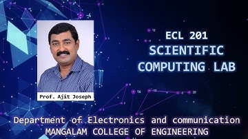 Experiment-1.a-Familiarization of the Computing Tool
