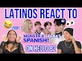 Latinos react to MONSTA X playing the Telephone Game in SPANISH part 1| REACTION😂
