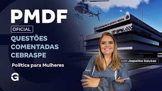 Curso PMDF Oficial: Questões Comentadas CEBRASPE 2024