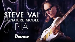 Ibanez PIA3761-SLW Steve Vai signature video