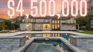 MASSIVE LUXURIOUS $4.5M MANSION WITH PRIVATE RESORT OASIS IN SADDLE RIVER NJ!