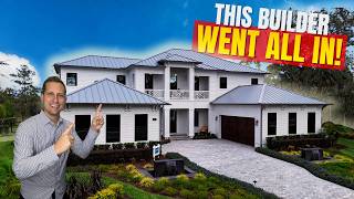 Jacksonville, FL New Home Reveal - Inside this One of a Kind Home Where the Builder Went ALL IN!