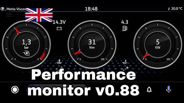 Performance Monitor v0.88 APP for Android Auto (ENG)