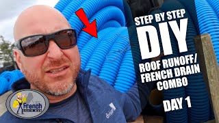 How to DIY Install a French Drain | Materials, Planning and Trenching