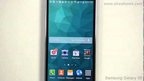 Samsung Galaxy S5 - Toolbox For Quick Access of Apps
