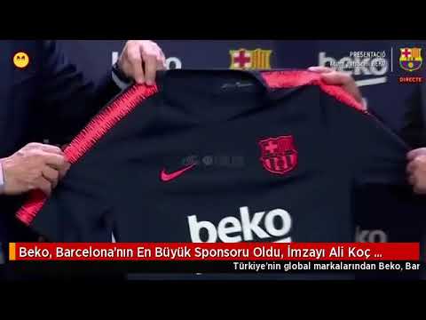 Beko, Barcelona'nın En Büyük Sponsoru Oldu, İmzayı Ali Koç Attı Fenerbahçe Başkan adayı