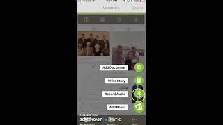 Adding Memories Using Family Tree App (Ann Dexter)