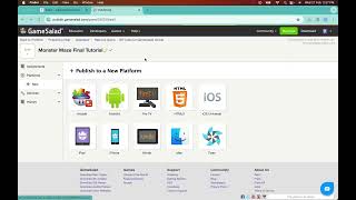 How to Import/Export from Web Creator 2.0 GameSalad